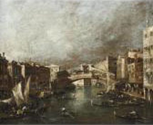 Venice Oil Painting by Francesco Guardi