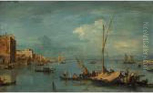 Venice Oil Painting by Francesco Guardi