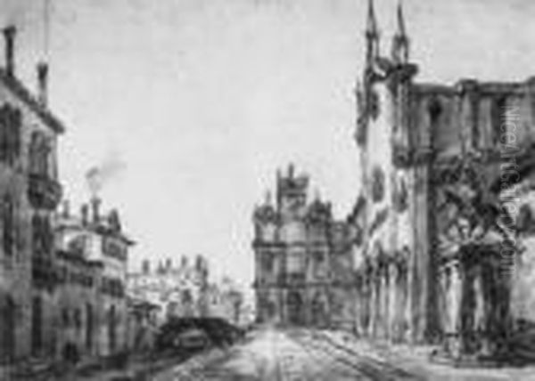 Nachfolge Oil Painting by Francesco Guardi