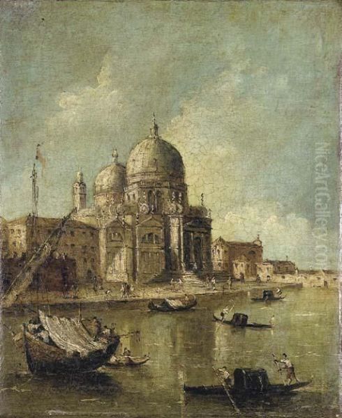 Santa Maria Della Salute, Venice Oil Painting by Francesco Guardi