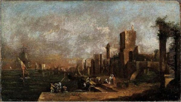 - Oil Painting by Francesco Guardi