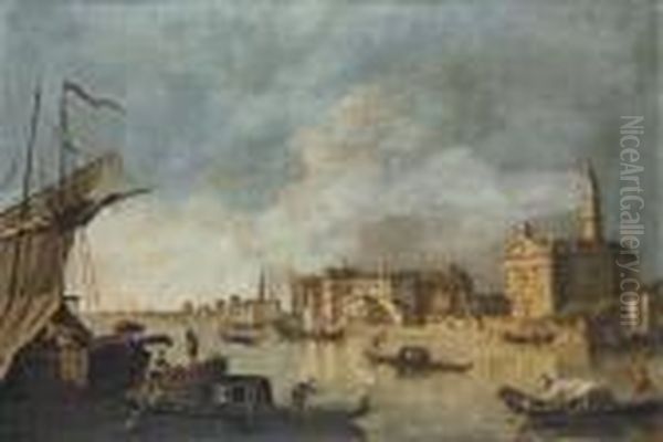 S. Francesco Della Vigna Oil Painting by Francesco Guardi