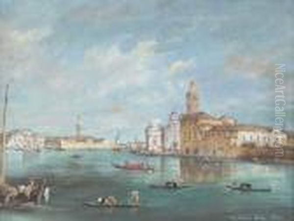 View Of San Michele Di Murano, Venice Oil Painting by Francesco Guardi