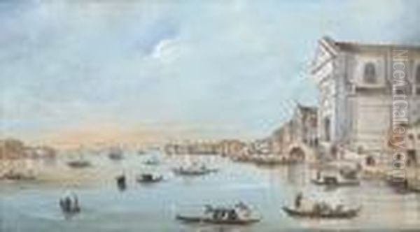 View Of The Zattere, Venice Oil Painting by Francesco Guardi