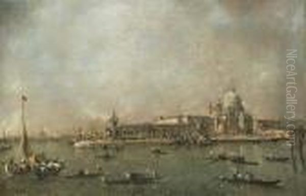 The Entrance To The Grand Canal, Venice Oil Painting by Francesco Guardi