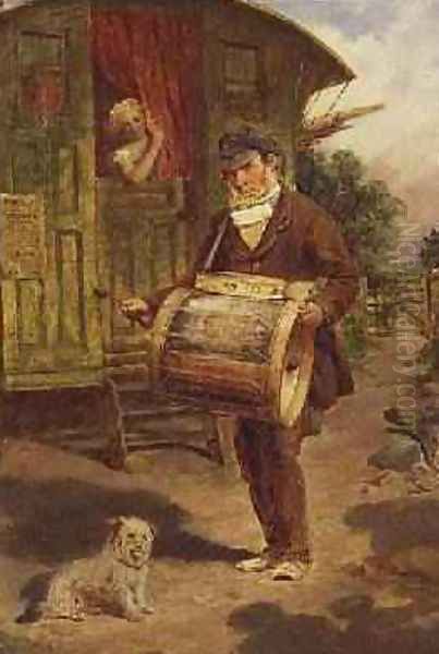 Gypsy Caravan Oil Painting by William Mulready