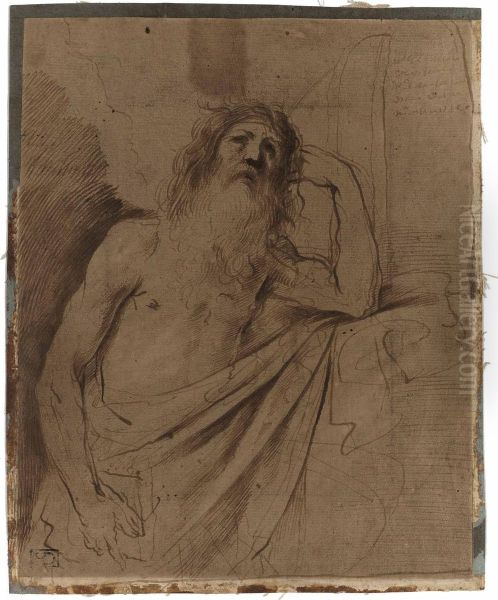 Saint Jerome Oil Painting by Guercino