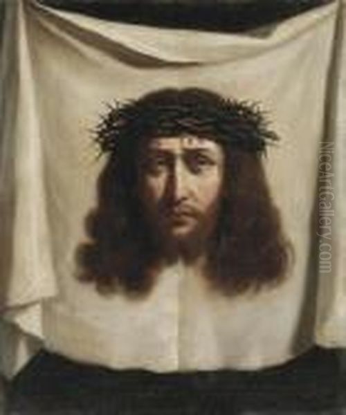 The Veil Of Saint Veronica Oil Painting by Guercino