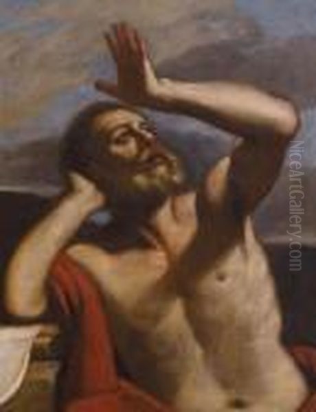 Filosofo Oil Painting by Guercino