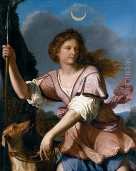 Diana Oil Painting by Guercino