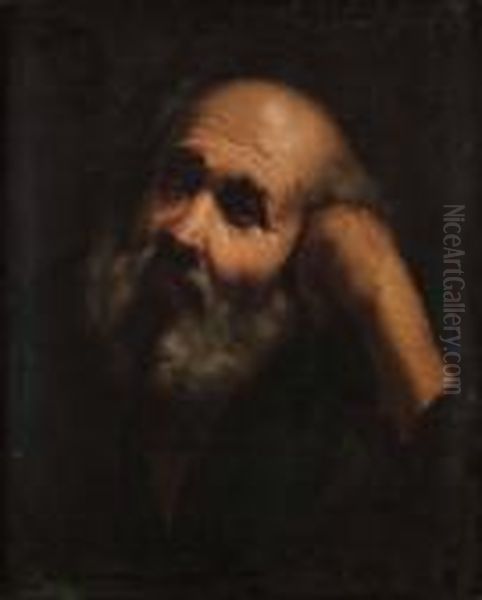 Apostel Oil Painting by Guercino