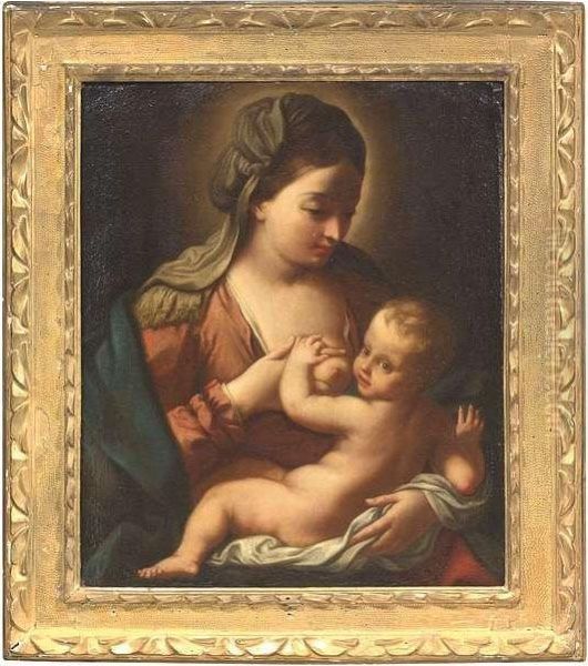 Madonna by Guercino