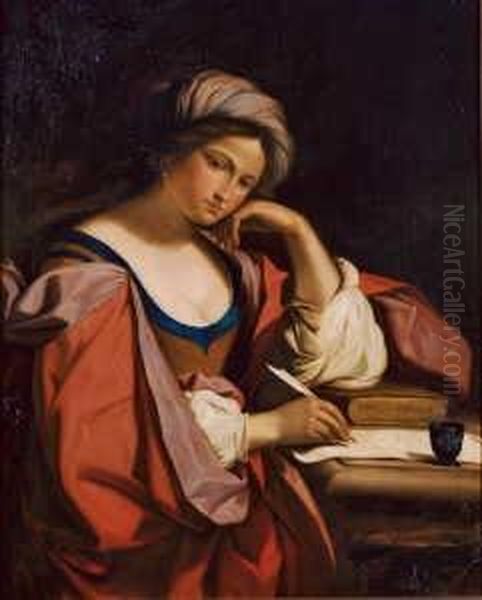 Sibilla
Persica. Oil Painting by Guercino