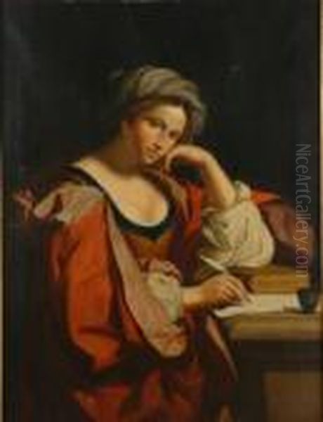 Untitled Oil Painting by Guercino