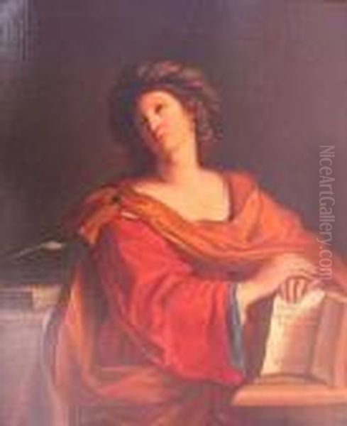 The Persian Sybil Oil Painting by Guercino