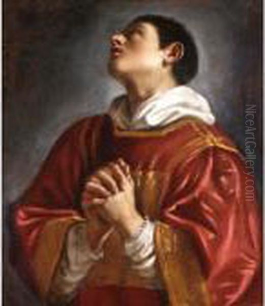 Saint Lawrence Oil Painting by Guercino