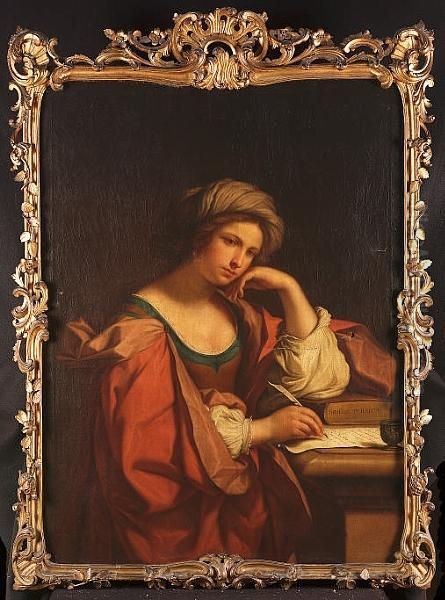 The Persian Sybil Oil Painting by Guercino