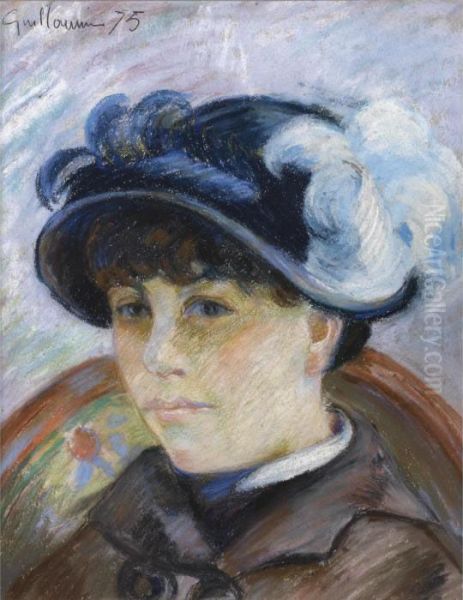 Portrait De Jeune Femme Oil Painting by Armand Guillaumin