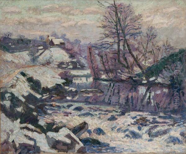 Ecluse Des Bouchardonnes Oil Painting by Armand Guillaumin