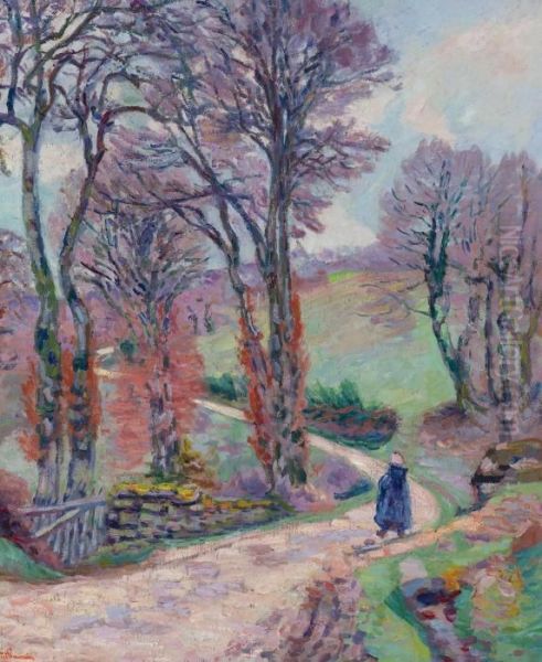 Paysage De La Creuse Oil Painting by Armand Guillaumin