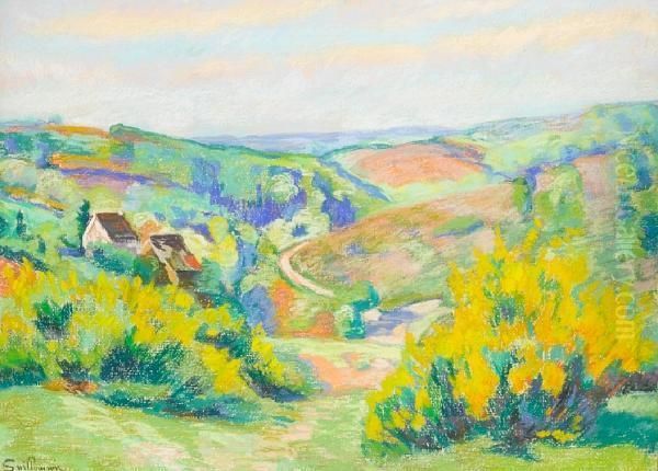 Le Pont Charraud, Creuse Oil Painting by Armand Guillaumin