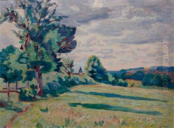 Paysage Oil Painting by Armand Guillaumin