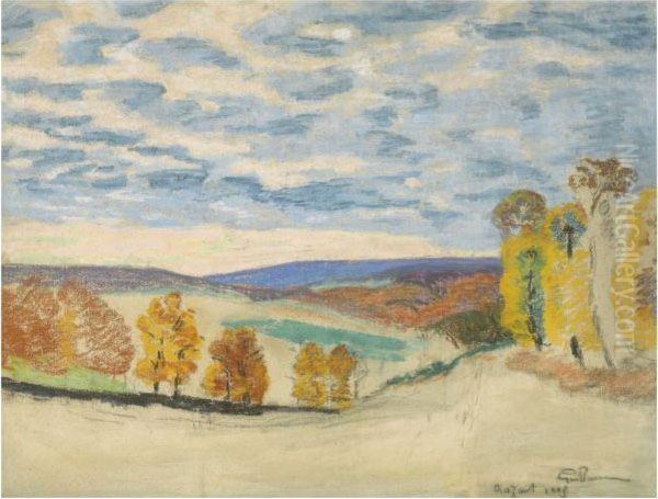 Paysage De Crozant Oil Painting by Armand Guillaumin