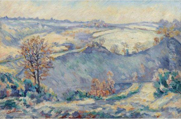 Crozant, Vue Du Pont Charraud Oil Painting by Armand Guillaumin