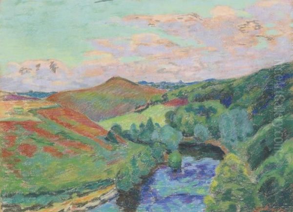 La Creuse Pres De Crozant Oil Painting by Armand Guillaumin