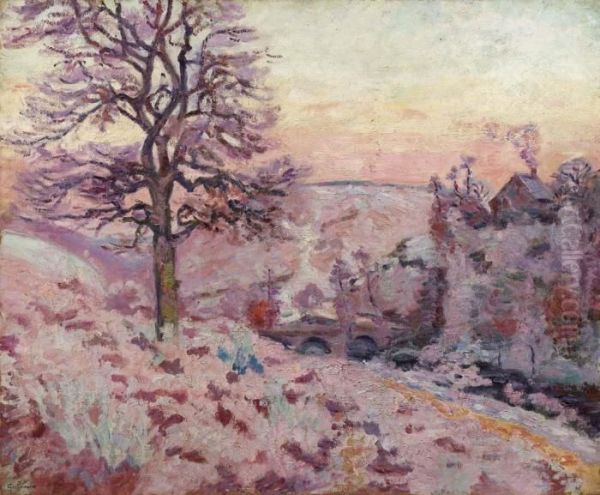 Gelee Blanche Oil Painting by Armand Guillaumin