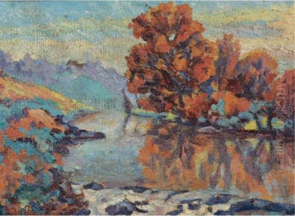 La Creuse Oil Painting by Armand Guillaumin