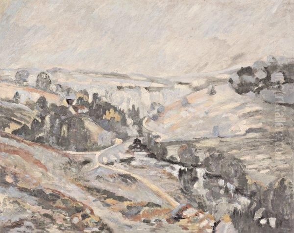 Paysage Oil Painting by Armand Guillaumin