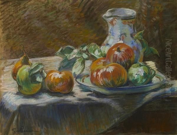 Nature Morte Aux Fruits Oil Painting by Armand Guillaumin