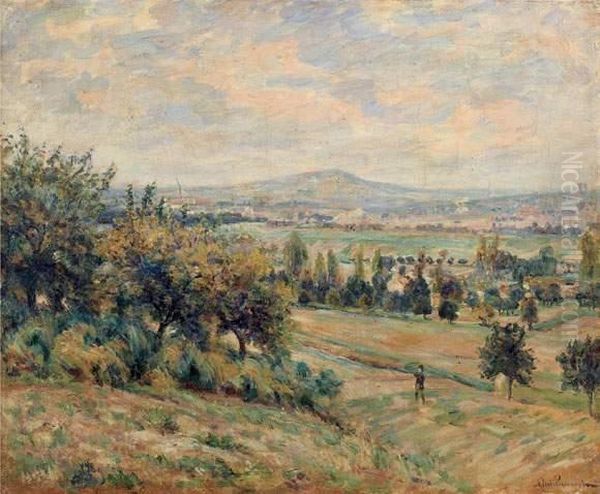 La Vallee De Chevreuse Oil Painting by Armand Guillaumin