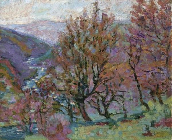 Paysage De La Creuse Oil Painting by Armand Guillaumin