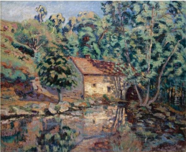 Property From The Collection Of Paul R. And Mary Haas
 

 
 
 

 
 Moulin Bouchardon, Crozant Oil Painting by Armand Guillaumin