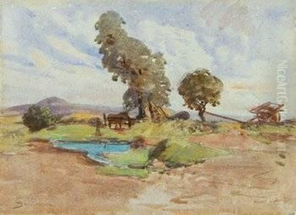 Jean Baptiste Paysage by Armand Guillaumin