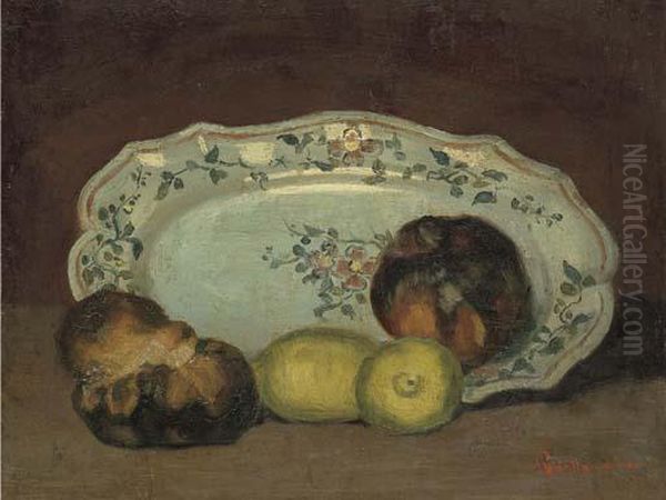 Nature Morte Oil Painting by Armand Guillaumin