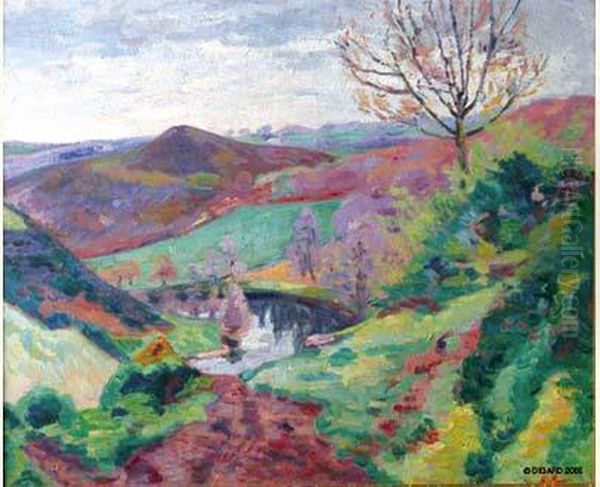 Puy Berriau Oil Painting by Armand Guillaumin