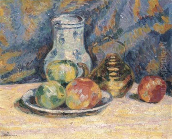 Nature Morte Oil Painting by Armand Guillaumin