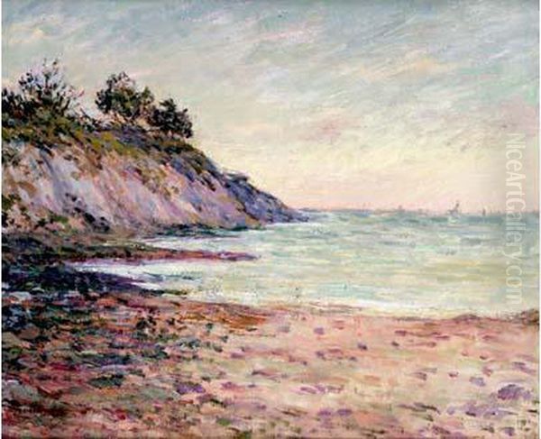 Saint-palais-sur-mer, Circa 1900 Oil Painting by Armand Guillaumin