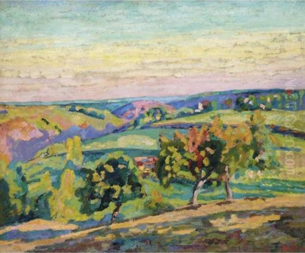 Paysage De La Creuse Oil Painting by Armand Guillaumin