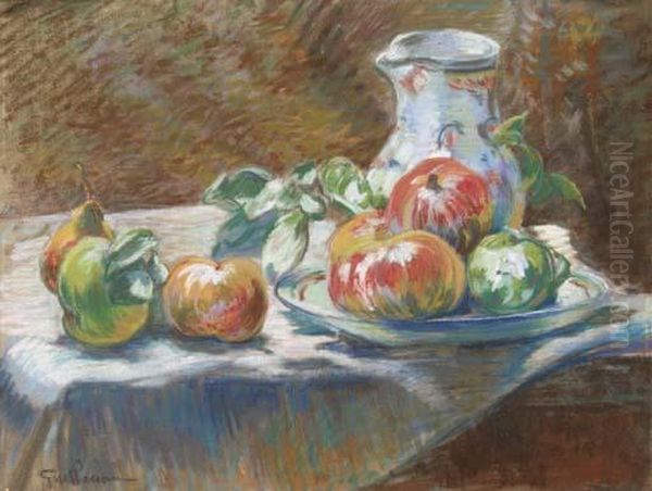 Nature Morte Aux Fruits Oil Painting by Armand Guillaumin