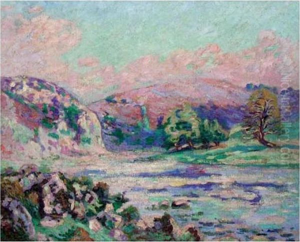 Paysage De La Creuse Oil Painting by Armand Guillaumin