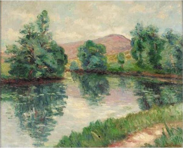 Bords De Riviere Oil Painting by Armand Guillaumin