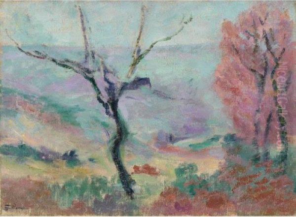 Paysage De La Creuse Oil Painting by Armand Guillaumin