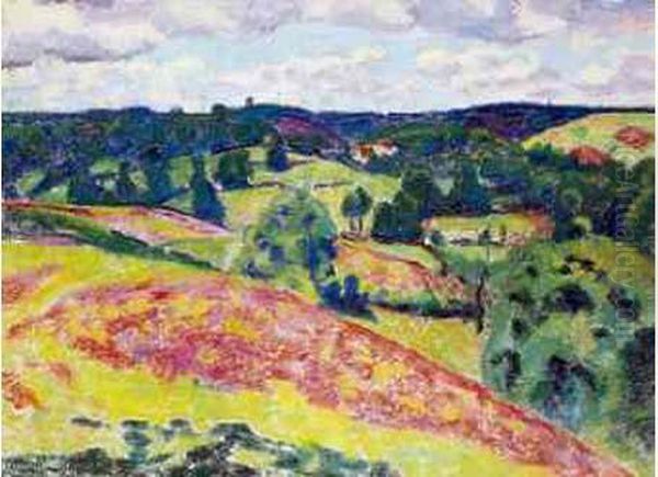 Paysage Oil Painting by Armand Guillaumin