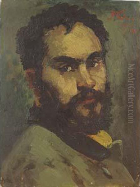 Autoportrait Oil Painting by Armand Guillaumin