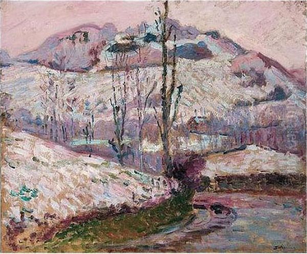 Paysage Oil Painting by Armand Guillaumin