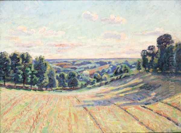 Paysage Vallonne De La Creuse Oil Painting by Armand Guillaumin